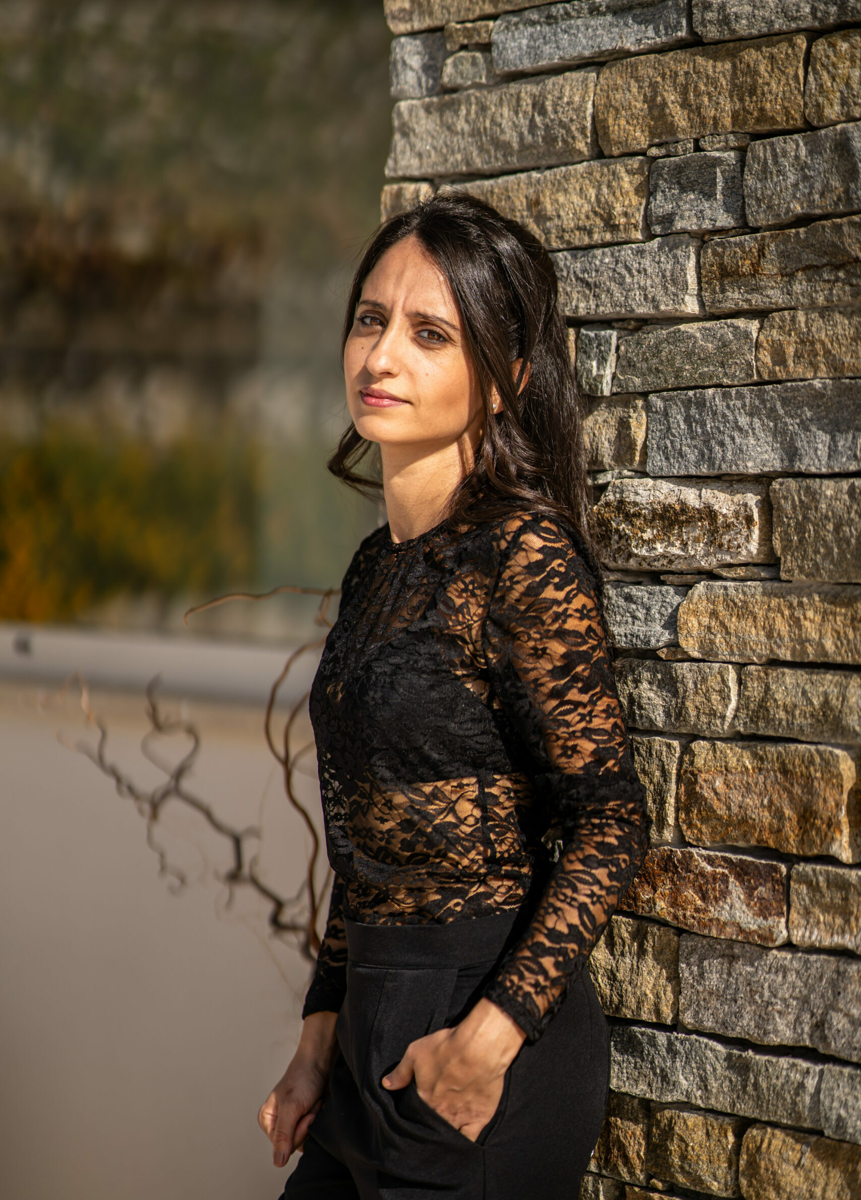MAGLIA NERA PIZZO